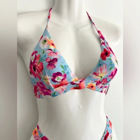 Victoria Secret Floral Bikini Set - Picture 2 of 9